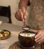 SMALL COCONUT GLOSSY BOWL-1