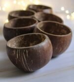 SMALL COCONUT GLOSSY BOWL-3